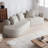 Boneless Modern Chenille Upholstered Oversized Sectional Sofa With Extra Deep & Wide Seat, 4-Seater Cloud Couch For Comfort And Style-558823680-558823685
