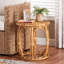 Table de bout ronde en rotin naturel Bali & Pari Jayana