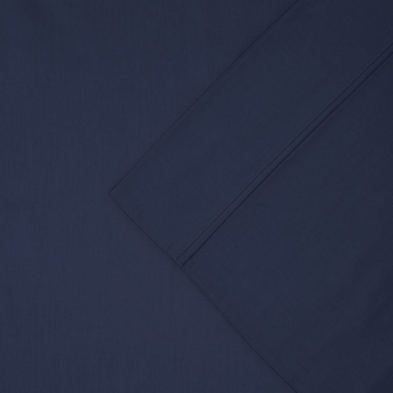 Modern Threads 400 Thread Count 100% Egyptian-Quality Cotton Sheet Set, Ultra Soft, Breathable, Durable, Navy