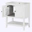 Meuble-lavabo moderne avec lavabo en céramique-831284135