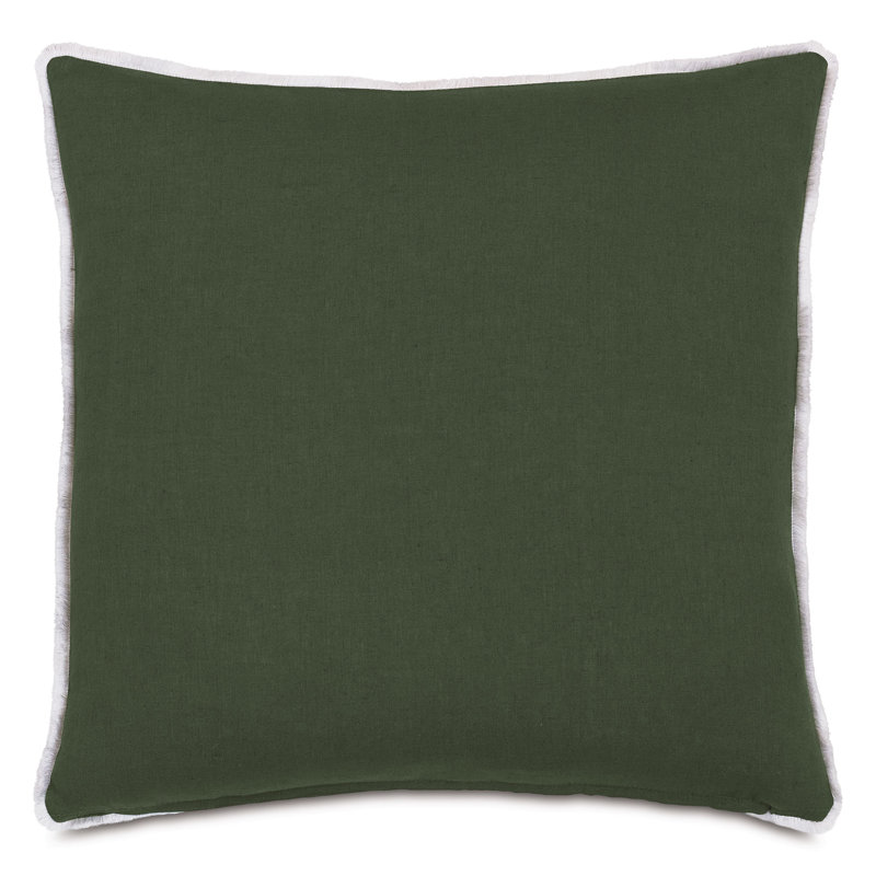 Wilder Fringed 100% Linen Throw Pillow