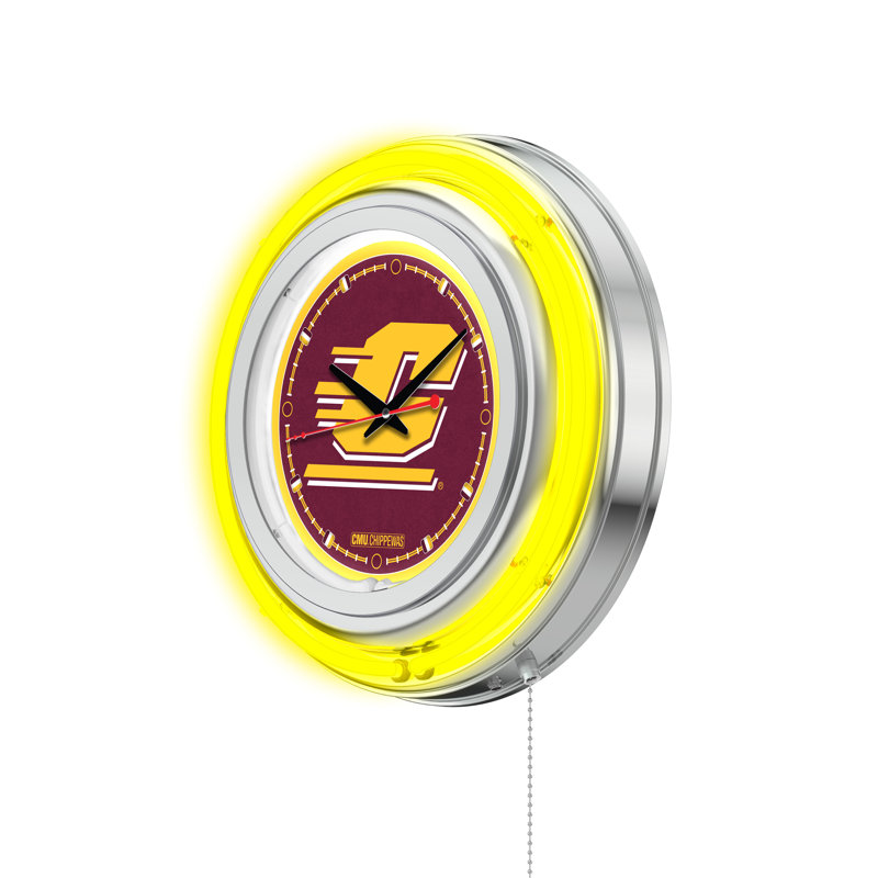 Horloge murale 15 po NCAA, Central Michigan