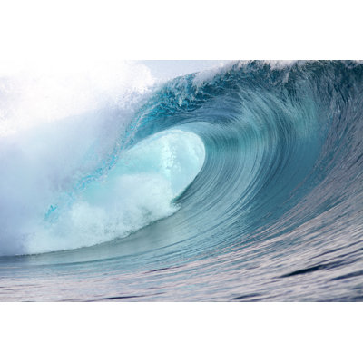 Big Wave Breaking - Wrapped Canvas Print