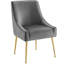 Chaise de salle à manger rembourrée Discern-1151335376