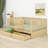Dytrell Full Size Wood Daybed with Fence Guardrails and 2 Drawers-809568865