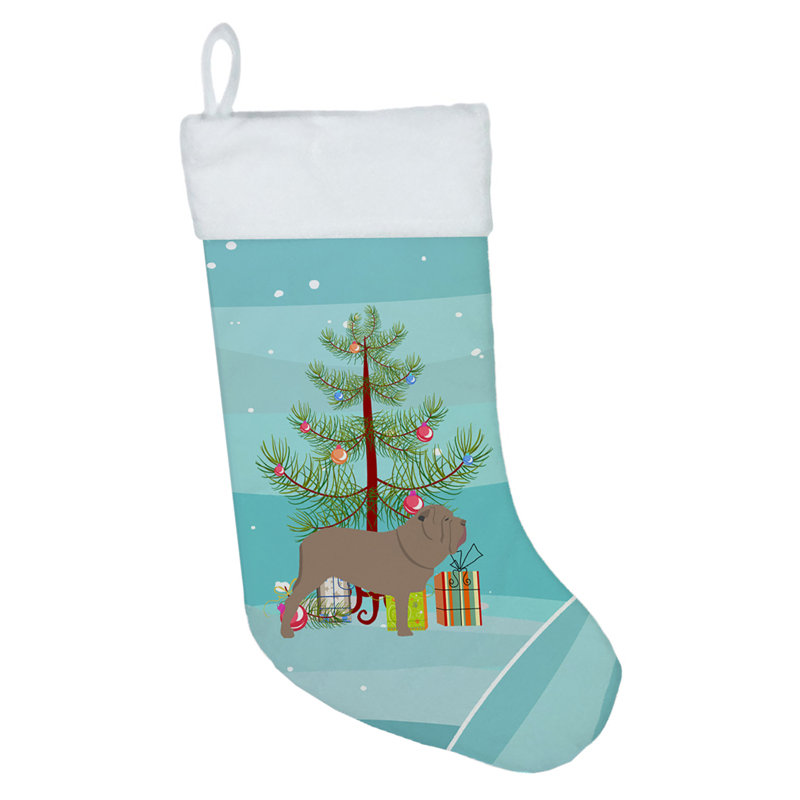 Chaussette de noël joyeux de noël, Mâtin napolitain