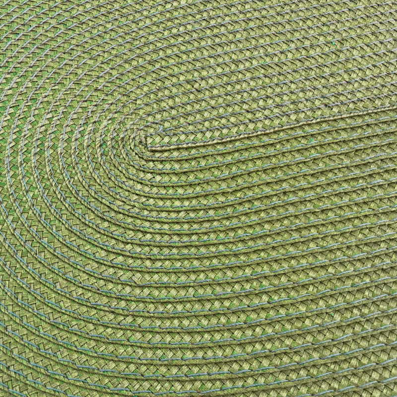 Tigela Oval Placemat, Mossy Green