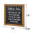 Bathroom Rules Wood & Metal Bathroom Wall Decor