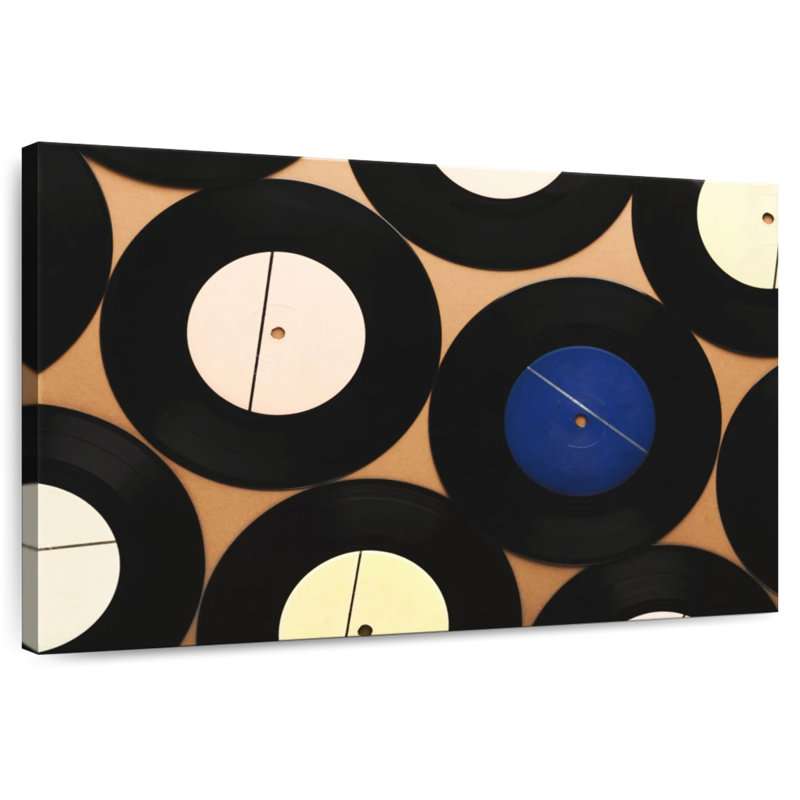Abarca Vinyl Record Collection, 16" H x 24" W