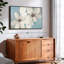 Impression sur toile bleue et neutre-102860096