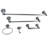 Kingston Brass Provence 5-Piece Bathroom Hardware Set-29273258