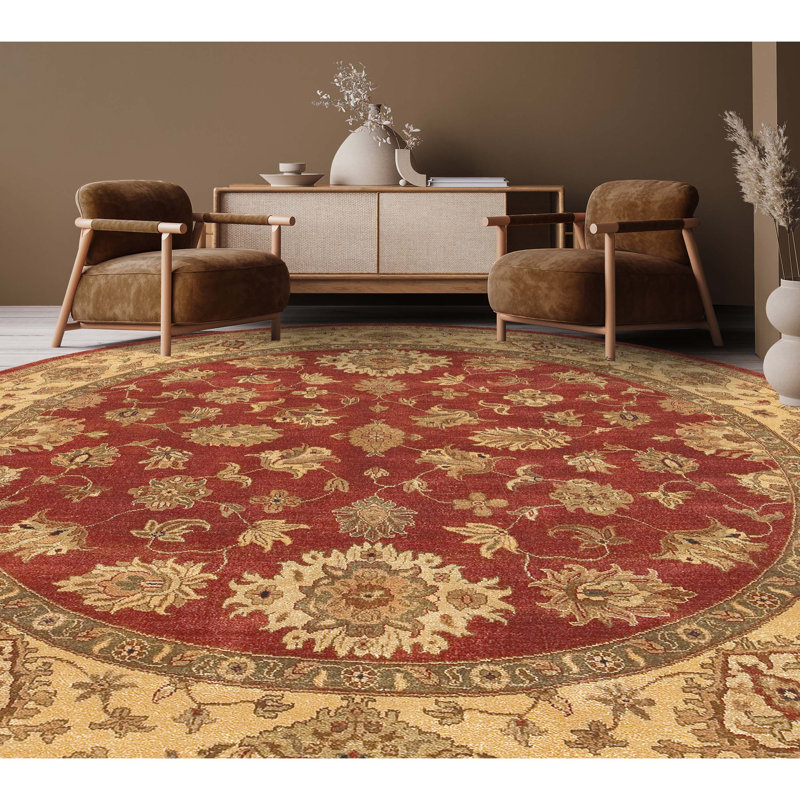 Wool Oriental Area Rug, Runner 12' x 24'