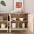 Charming Rustic Farmhouse Storage Cabinet with Innovative Design and Versatile Use-1949631004