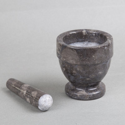 Paradis Marble Mortar And Pestle Set
