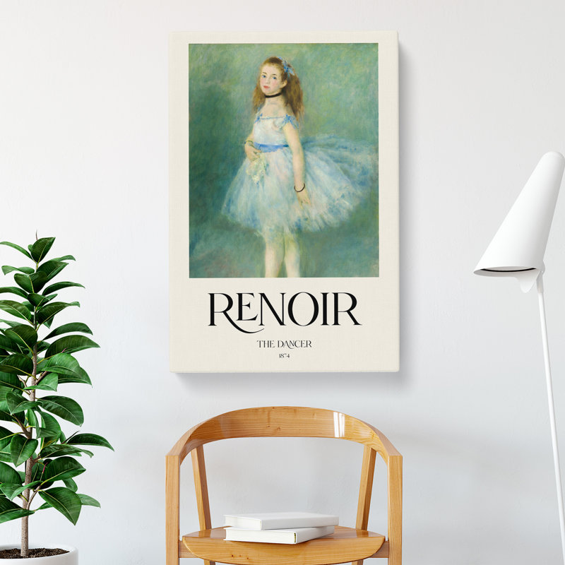 The Dancer by Pierre-Auguste Renoir - Wrapped Canvas, 60cm H x 40cm W x 3cm D
