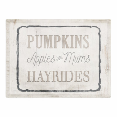 Napperon Pinnacle Pumpkins and Hayrides