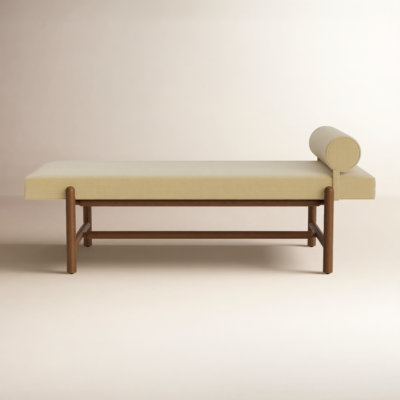 Cellire 29" Linen Entryway Bench