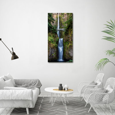 Waterfall - Wrapped Canvas Print