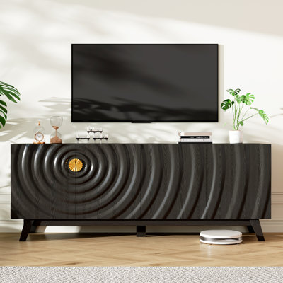 63" W Tv Stand With Adjustable Shelf