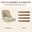 Two-tier solid wood upholstered side chair-921846657-921846684-910019276