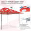 Pavillon escamotable 13 pi L 13 pi. Auvent extérieur en acier D-125819672