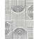 Feliz Geometric Machine Made Power Loomed Polypropylene Area Rug in Ivory/Black
