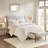 Back Print Long Fur Comforter Mini Set-120642300