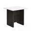 Ensemble de 2 tables basses avec plateau spacieux et tablette inférieure ouverte-1712751618