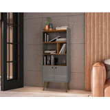Helaina Geometric Storage Bookcase