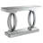 Drea Silver Mirrored Acrylic Entryway Sofa Console Table