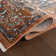 Valentine Oriental Red/Brown Area Rug