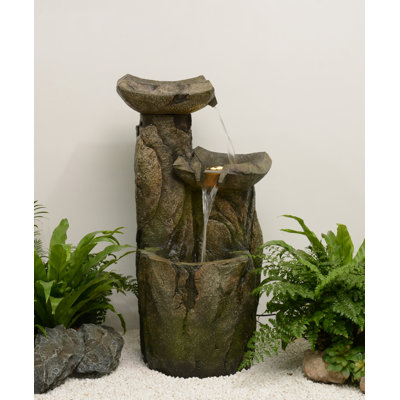 Cascading Fountain with 3 Warm White LED Lights