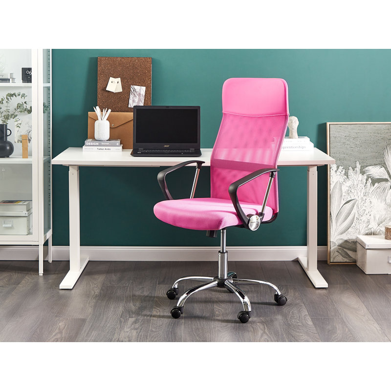 Loyle Office Chair, Pink