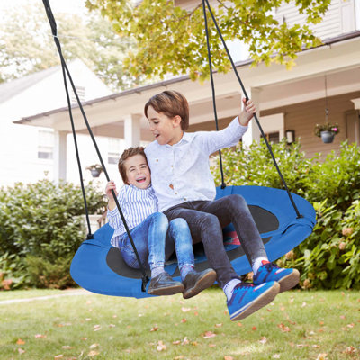 Costway Metal Swing Set with 1 Swing(s)