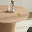 Table basse ronde cannelée