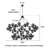 Seina 60 - Light Dimmable Chandelier Living Room Chandelier Wagon Wheel Chandelier Modern Farmhouse Chandelier