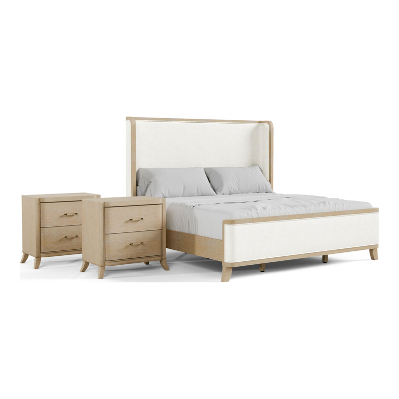 Ensemble de chambre à coucher 3 pièces Stanger, Très grand