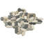 Nature Oval Raja Blend Pebble Mosaic Tile-1010604737