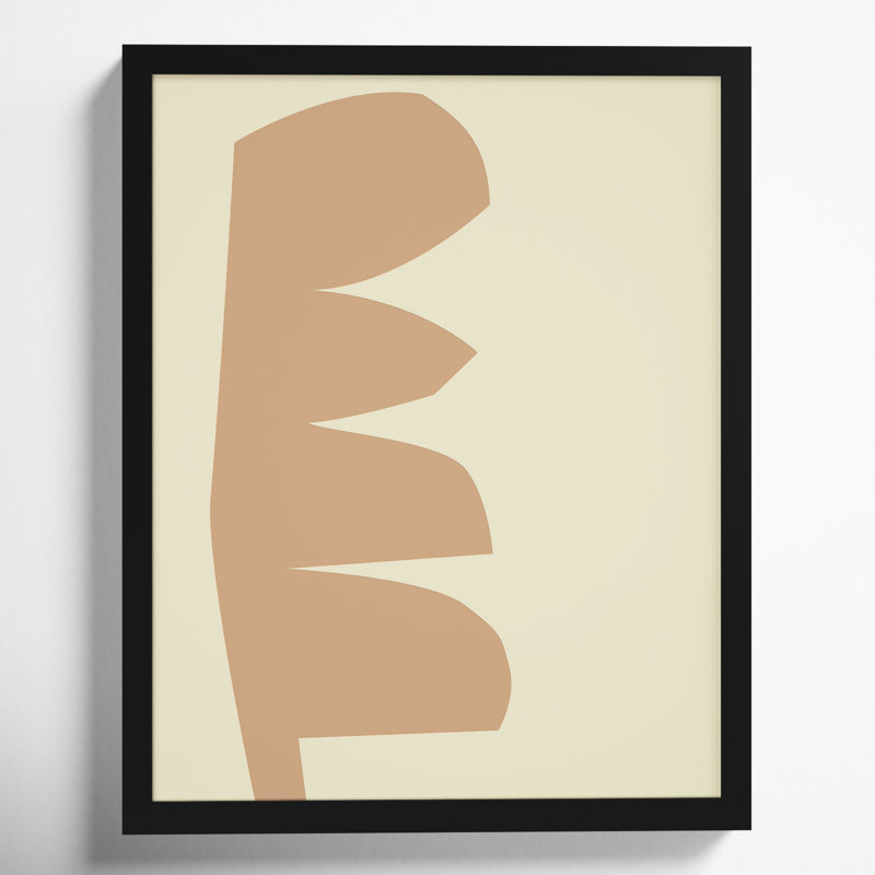 Component 2 by Michael Kempen, 20"H x 16"W x 1.25"D, Black Framed
