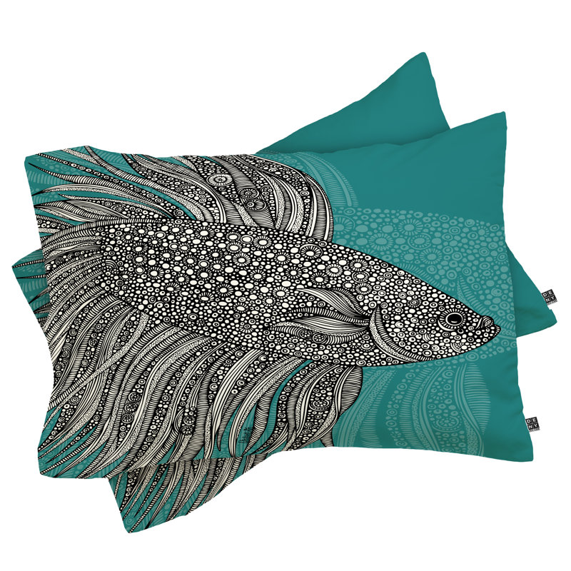 Beta Fish Pillowcase, King