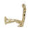 Abstract Aluminum Human Figurine, Gold