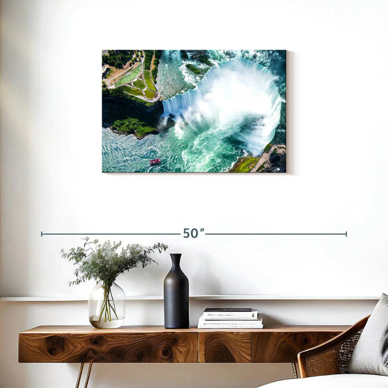 Alvord Niagara Falls d'en haut, H 20 po x l 30 po