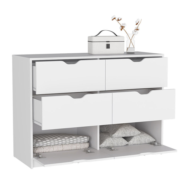 Commode 4 tiroirs, 2 armoires Basilea