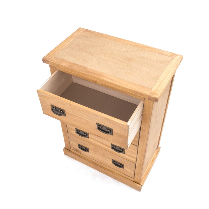 Nagle 70cm W 4 - Drawer Chest of Drawers, Squared