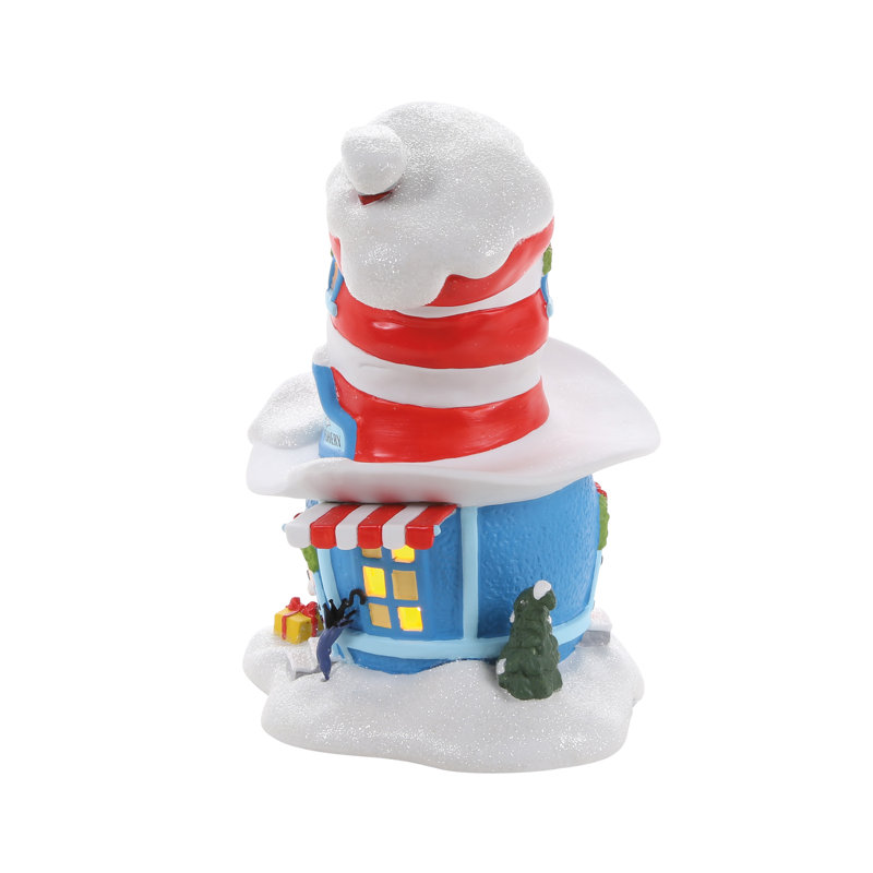 Rayon de 8,25 pouces du département du village du Dr. Seuss