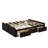 Wood Queen Size Platform Bed Frame With 6 Drawers-2034325480