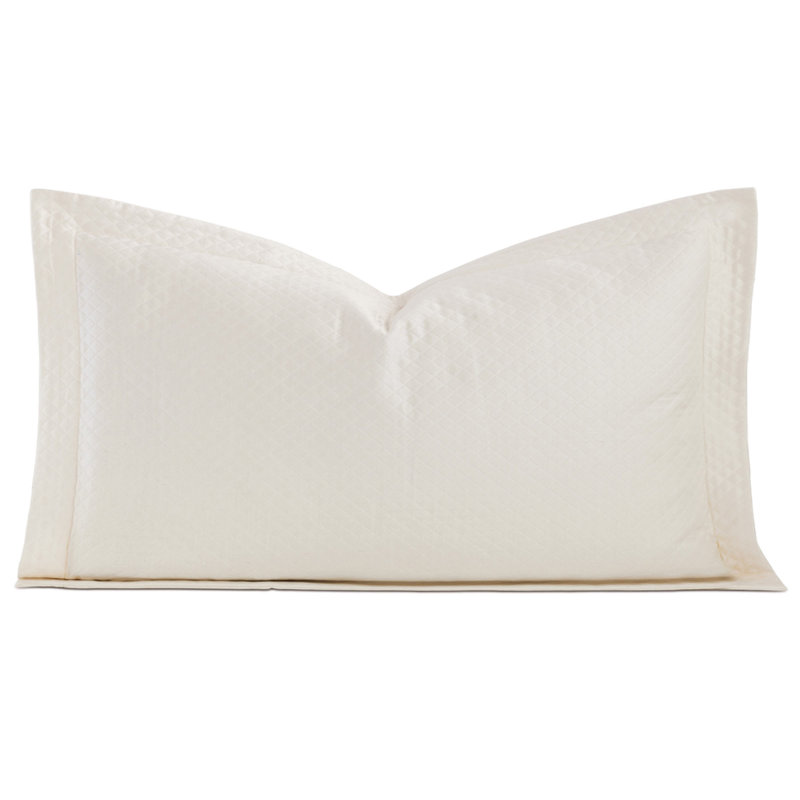 Matera Pillow Sham, Ivory, King