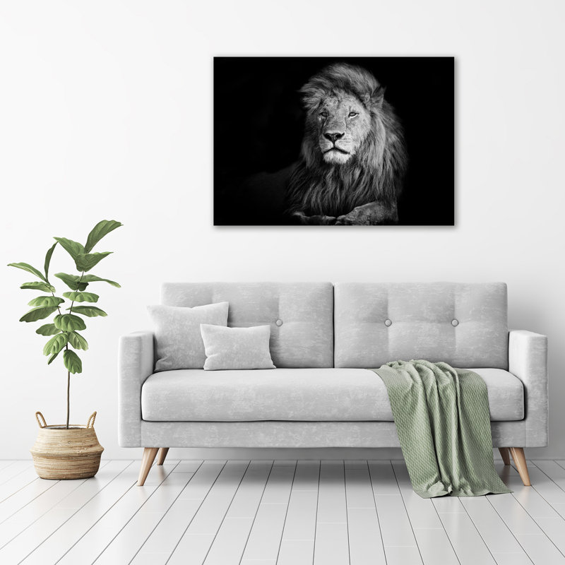 Lion - Wrapped Canvas Print