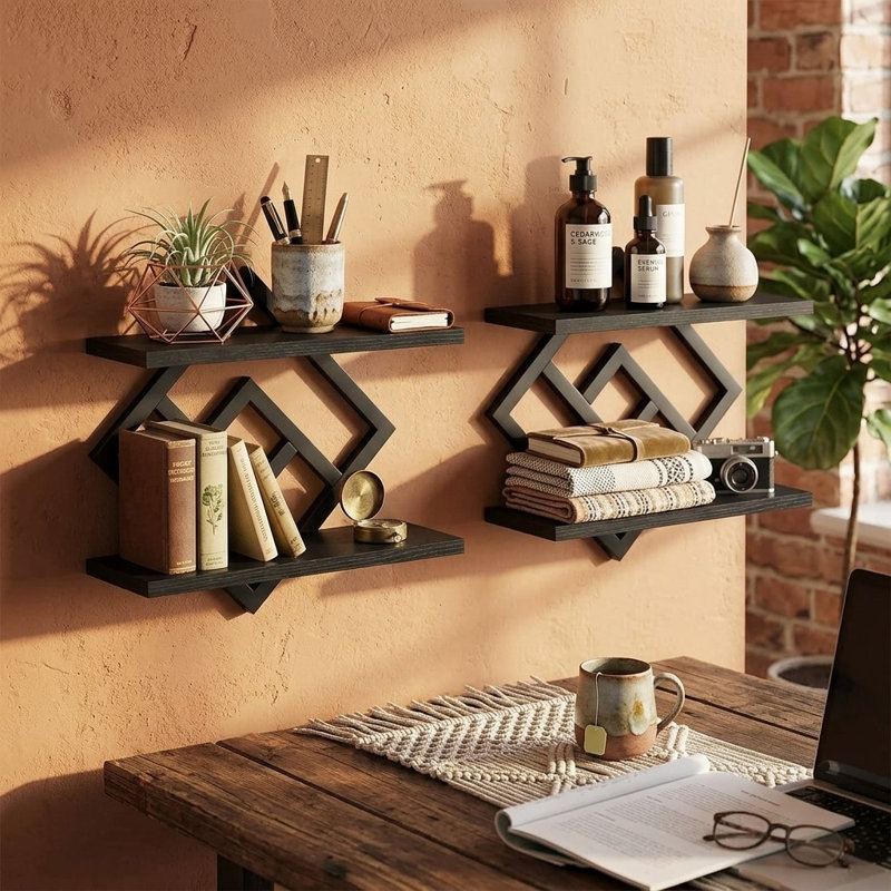 2 Piece Floating Shelf