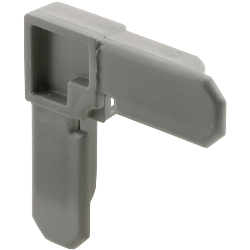 Cadre de moustiquaire 3/4 po x 7/16 po, plastique, Gris